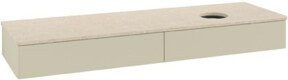 V&B Waschtischunterschrank Antao ohne Frontstruktur in Grau lackiert, B/T: 160 x 50 cm - Bild 1