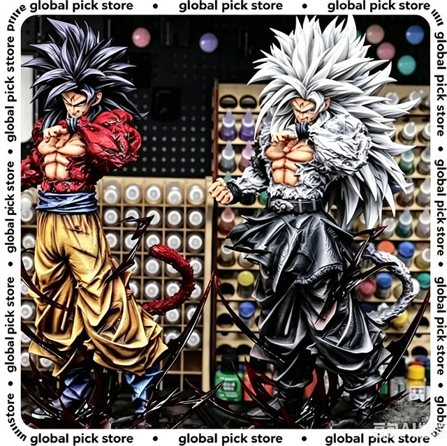 Bandai Dragon Ball Super Saiyan 4 Son Goku GK Figur, 25cm, Kunststoff - Bild 1
