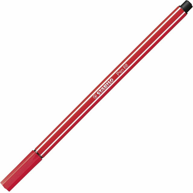 STABILO Pen 68 Tintenmarker in Carmin Rot mit feiner Spitze - Bild 1