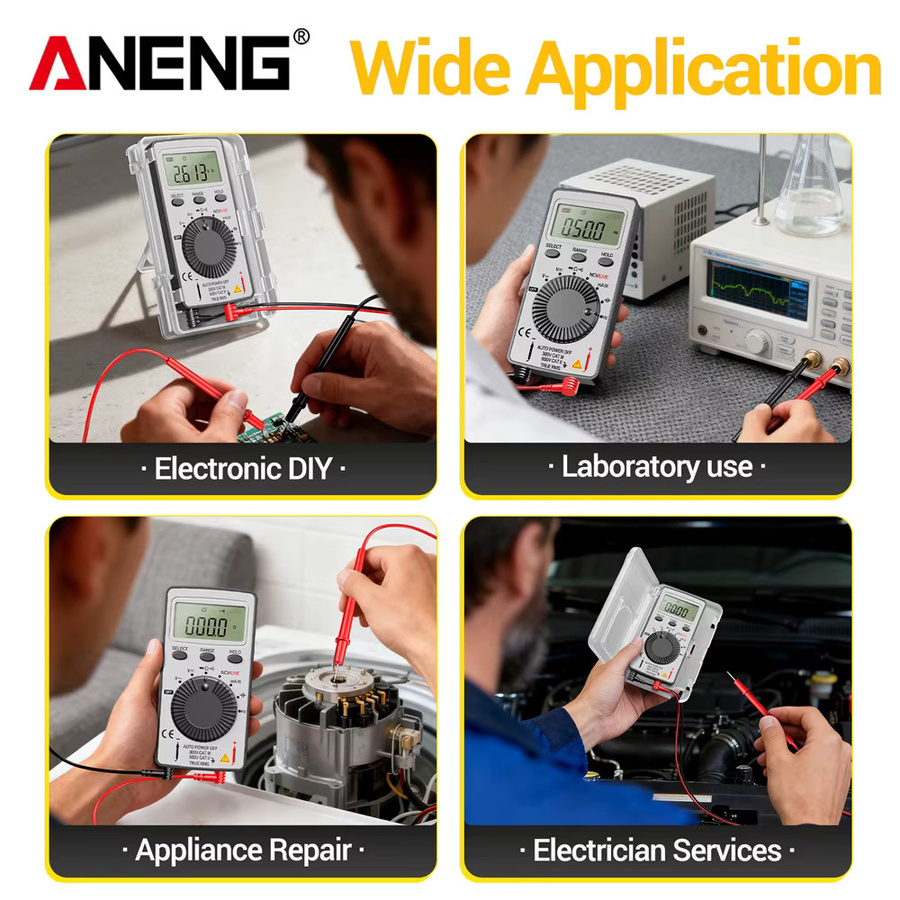 ANENG AN101 Digitales Mini-Multimeter Professioneller AC/DC-Spannungsprüfer und Kfz-Stromtester - Bild 2