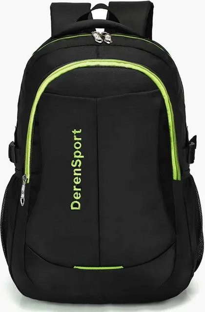 Oxford Wasserdichter Reise-Laptop-Rucksack von Weft in Grün, B/T/H: 50 x 32 x 20 cm - Bild 1