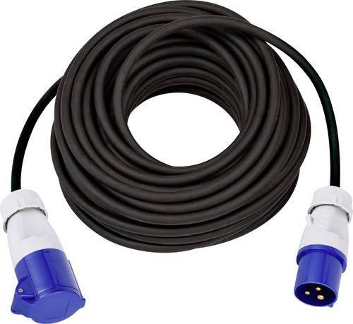 Max Hauri Strom Verlängerungskabel 16A Blau Schwarz H07RN-F 3G 1,5mm² 15,00 m - Bild 1
