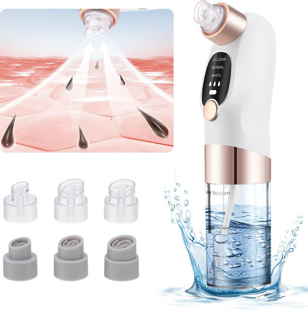 PASTSKY Elektrischer Porenreiniger, 2-in-1 Gesichtsreinigungsgerät, Unisex - Bild 1