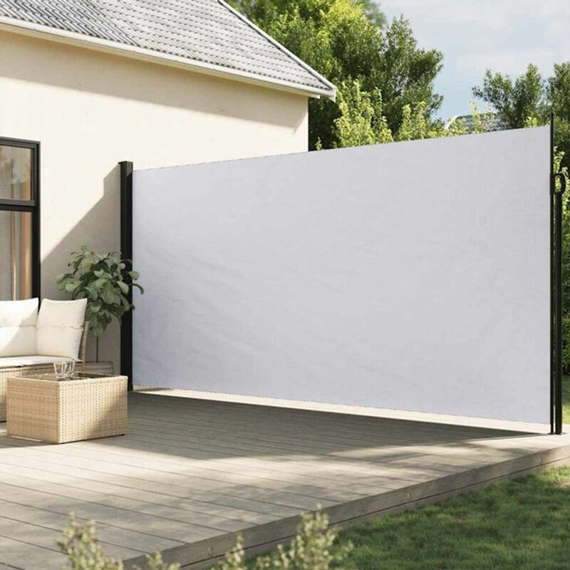 Ausziehbare Seitenmarkise von Vidaxl in Weiß, B/H: 300 x 200 cm - Bild 1