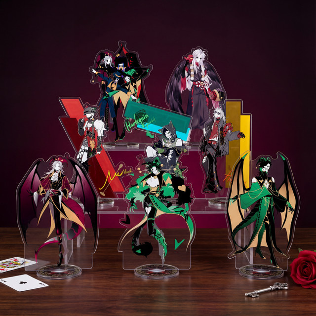 The Freak Circus Pierrot Harlekin, Acryl Standee, 15cm, Clown - Bild 1