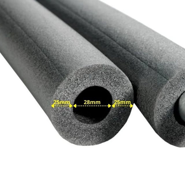 Nmc Climaflex Rohrisolierschlauch Grau, Durchmesser: 28 mm, Wandstärke: 25 mm, Länge: 1 m - Bild 1
