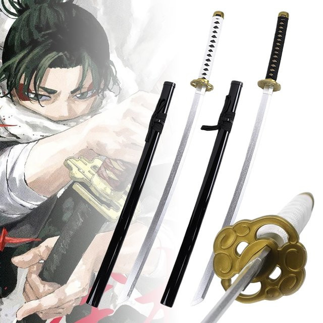 MINISO Kagurabachi Rokuhira Chihiro Katana, Schwert, Schwarz - Bild 1