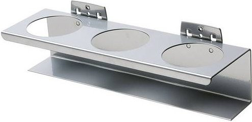 Gedore Werkzeughalter für 3 Spraydosen, Farbe: Silber, B/T/H: 30,0 x 9,5 x 1,1 cm - Bild 1