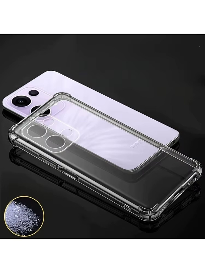 Transparente Handyhülle aus weichem TPU-Silikon für Oppo Reno 13 F, Reno 13 Pro und Reno 13 - Bild 4