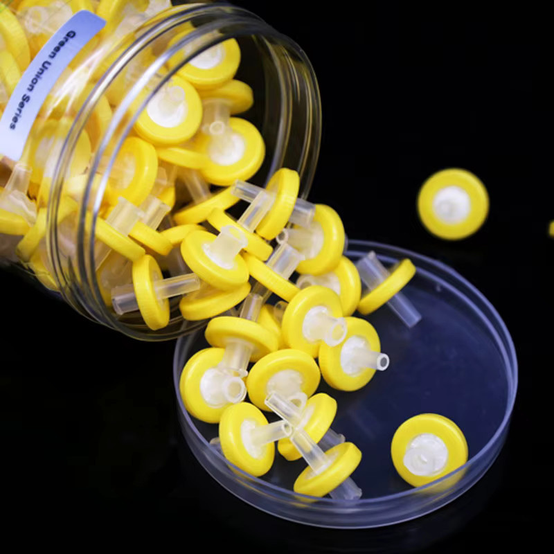 100 Stück Spritzenfilter aus Nylon und PTFE für Laboranwendungen, Porengröße 0,22 oder 0,45 µm, Durchmesser 13 mm oder 25 mm - Bild 2