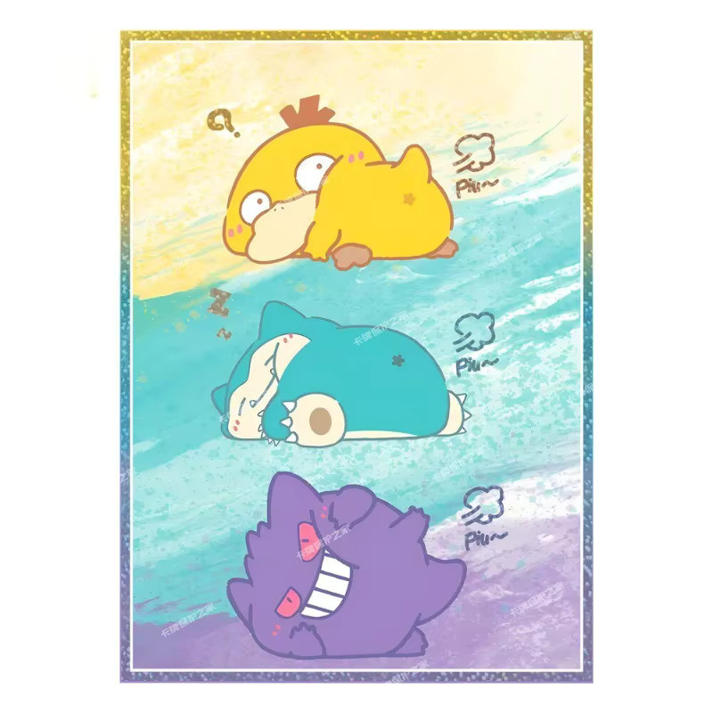 Bandai Pokémon Sammelkarten-Schutzhüllen, Eevee Gengar Gardevoir, 11 Styles - Bild 2