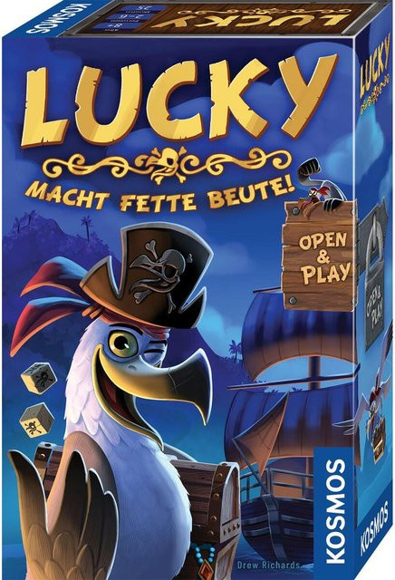 KOSMOS Lucky Würfelspiel für Kinder ab 8 Jahren mit Piraten-Thema - Bild 2