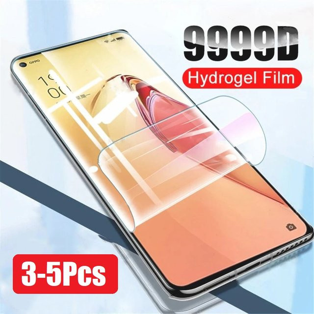 3-5 Stück Hydrogel Displayschutzfolien für Huawei Honor 10i, View 20 Pro, 20i, 8A, 8S, 8, 9, 10 Lite, 7X, 7A, 7C, 7S, 8C, 8X in Transparent - Bild 1