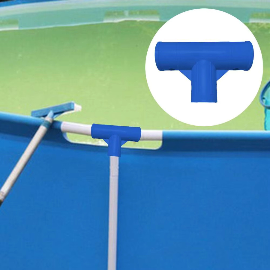 Intex Pool-Schlauchadapter T-Stück aus Kunststoff in Blau, Durchmesser: 38 mm - Bild 1