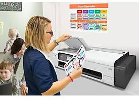 Canon imagePROGRAF TC-20M Großformatdrucker in Weiß mit Scan- und Kopierfunktion, 4 Farben, DIN A4 bis 24 Zoll, Inkjet-Technologie mit WLAN und LAN - Bild 1