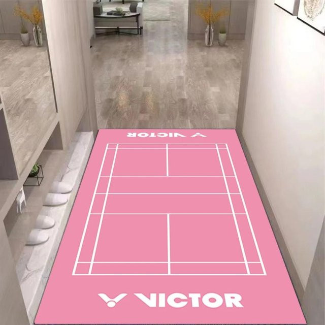 Rutschfester Badminton Teppich von Lodestar in Mehrfarbig, B/B/H: 60 x 40 cm - Bild 1