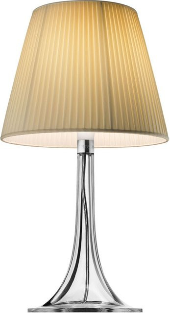 Flos Miss K Soft Tischleuchte Beige aus Stoff und Polycarbonat dimmbar - Bild 1