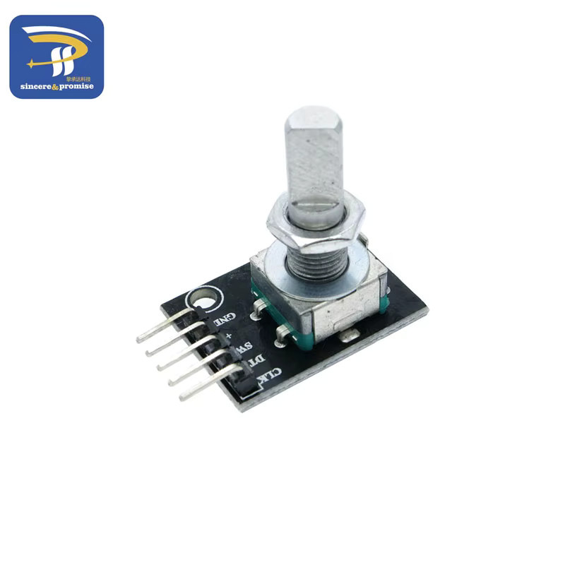 KY-040 360 Grad Drehgeber Modul Ziegel Sensor Schalter Entwicklungsplatine für Arduino mit halber Welle - Bild 2