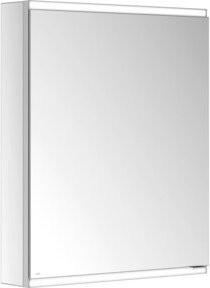 Keuco Spiegelschrank Royal Modular 2.0 mit Kristall-Doppelspiegel in Weiß und Silber, B/T/H: 60 x 12 x 70 cm - Bild 1