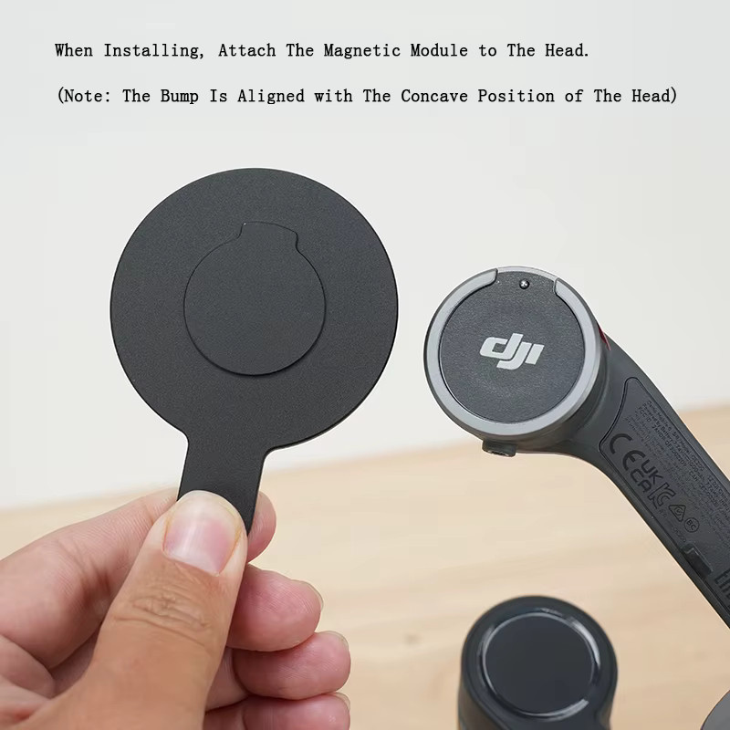 DJI Magnetischer Ring Clamp Halter für Magsafe kompatible Smartphones, passend für DJI Osmo Gimbal Stabilisatoren OM7, OM7P, OM6, OM5 und OM4 SE - Bild 4