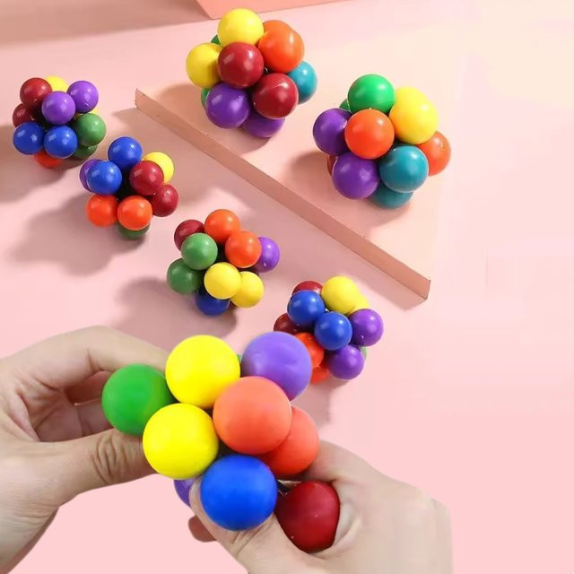 Scroll Atomic Irritability Balls, Sensorische Stressabbau-Spielzeuge - Bild 1