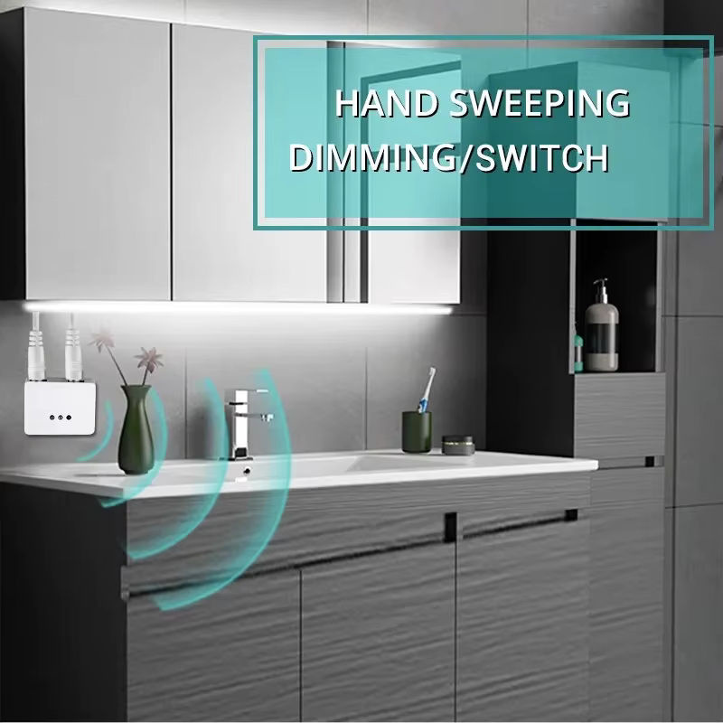 Foxanon Smart Dimmer DC 5-24V 5A mit IR Hand Sweep und Motion Sensor für LED Streifen und Schrankbeleuchtung - Bild 2