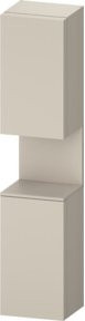 Duravit Hochschrank Qatego mit 2 Türen in Tau Matt, Wandmontage, B: 40 cm, T: 36 cm, H: 176 cm - Bild 1