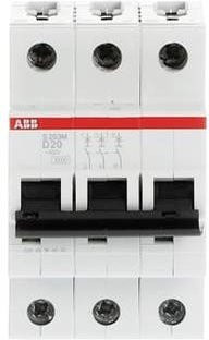 ABB S203M-D20 Leitungsschutzschalter 20A 400V 2CDS273001R0201 - Bild 1