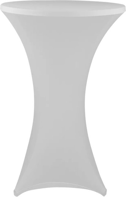 NYVI Stehtischhusse Weiß, elastisch und waschbar, B/T/H: 80-85 x 110-120 cm - Bild 1