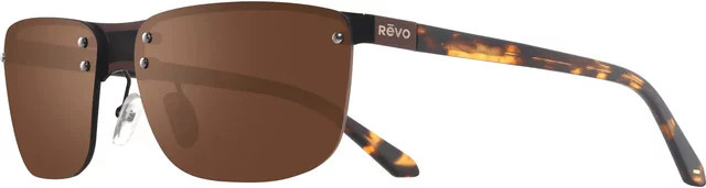 Revo Sonnenbrille, randlos, square, braun, Herren - Bild 1