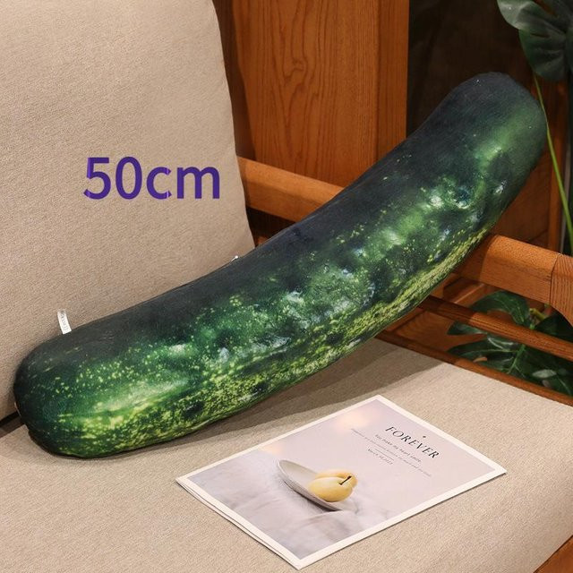 Yiran toy Simulationsgurken-Plüschkissen, Plüschtier, ab 14 Jahre - Bild 1