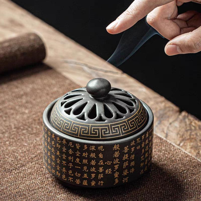 Antikes Cloisonné-Räuchergefäß aus Keramik von Yiran Furniture für deine Inneneinrichtung - Bild 2