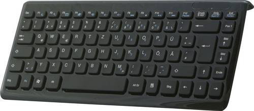 Perixx Periboard-407 USB Tastatur QWERTZ Deutsch Schwarz - Bild 1