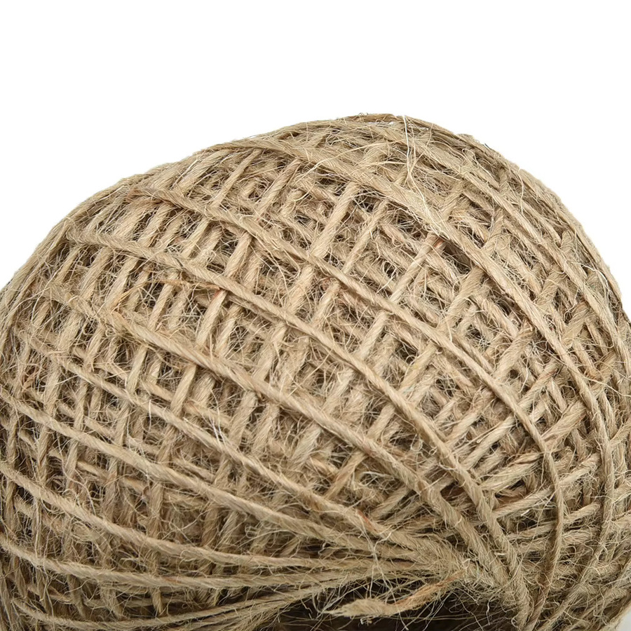 Natürliches Juteseil in Beige, 100 m Länge für DIY-Handwerk und Scrapbooking - Bild 1