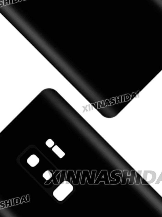 Samsung Galaxy S9 Plus Ersatz-Akkuabdeckung Rückgehäuse in Schwarz - Bild 4