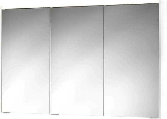 Jokey Spiegelschrank modern in Weiß, B/H: 120,4 x 74,0 cm - Bild 1