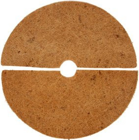 floraworld Kokos-Mulchscheibe aus Kokosfasern Durchmesser: 37 cm - Bild 1