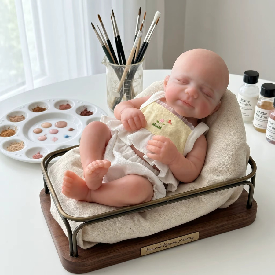 Aizwa Reborn Baby-Puppe, Silikon, Bunt / Mehrfarbig - Bild 2