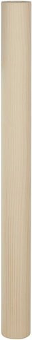 dieda Möbelfuß in Holzoptik, Farbe: Beige, Durchmesser: 6,6 cm - Bild 1