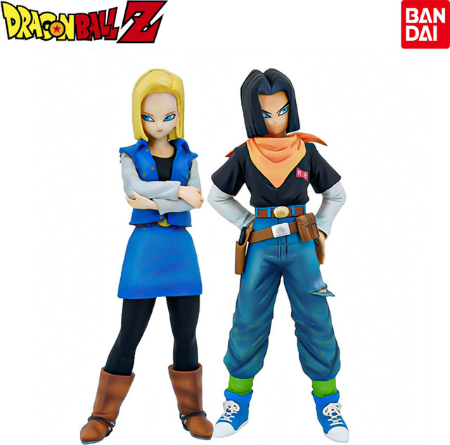 Bandai Dragon Ball Z Android 17 Android 18 Actionfigur, Einzelfigur - Bild 1