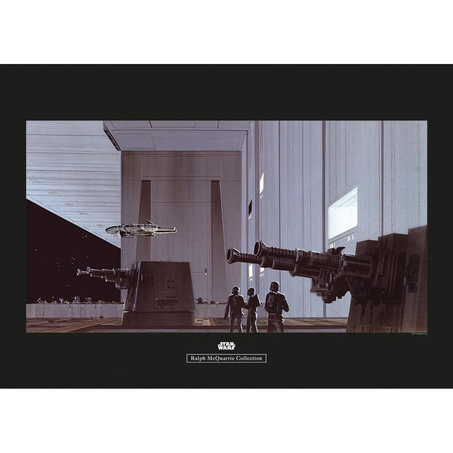 Komar Wandbild Star Wars Hangar Paper Poster Multicolor B: 70 cm, H: 50 cm - Bild 2