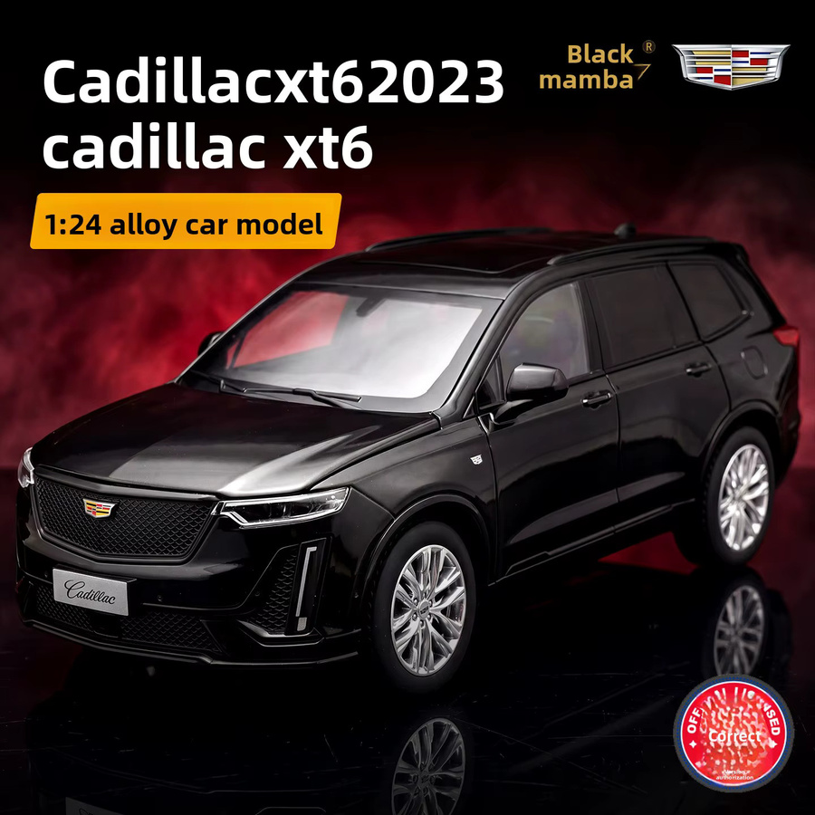 MAKEDA Cadillac XT6 Modellauto, 1:24, mit Rückziehfunktion, Licht und Sound - Bild 4