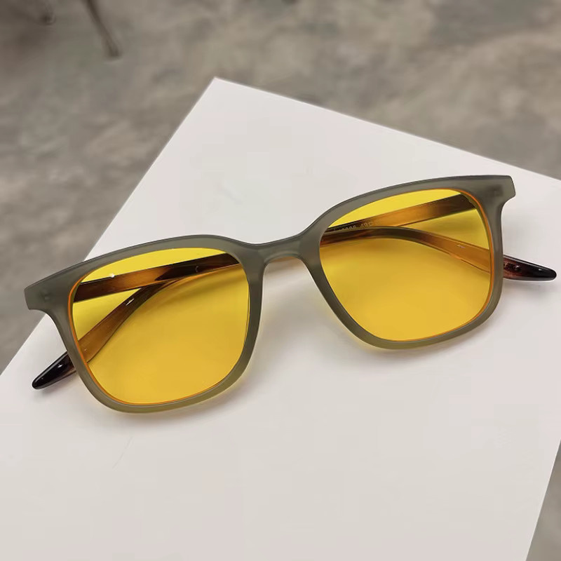 Sonnenbrille, quadratisch, Unisex, Vollrand, grau, Kunststoff - Bild 2