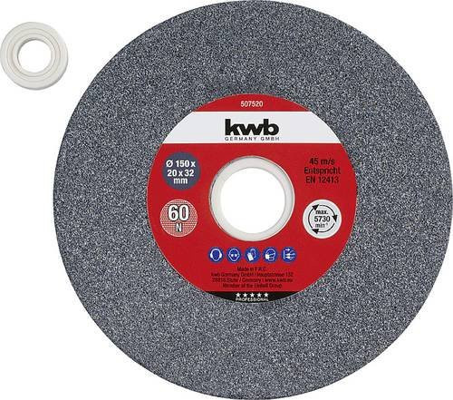 Kwb Schleifscheibe für Winkelschleifer für Metall, Grau, Durchmesser: 150 mm - Bild 1