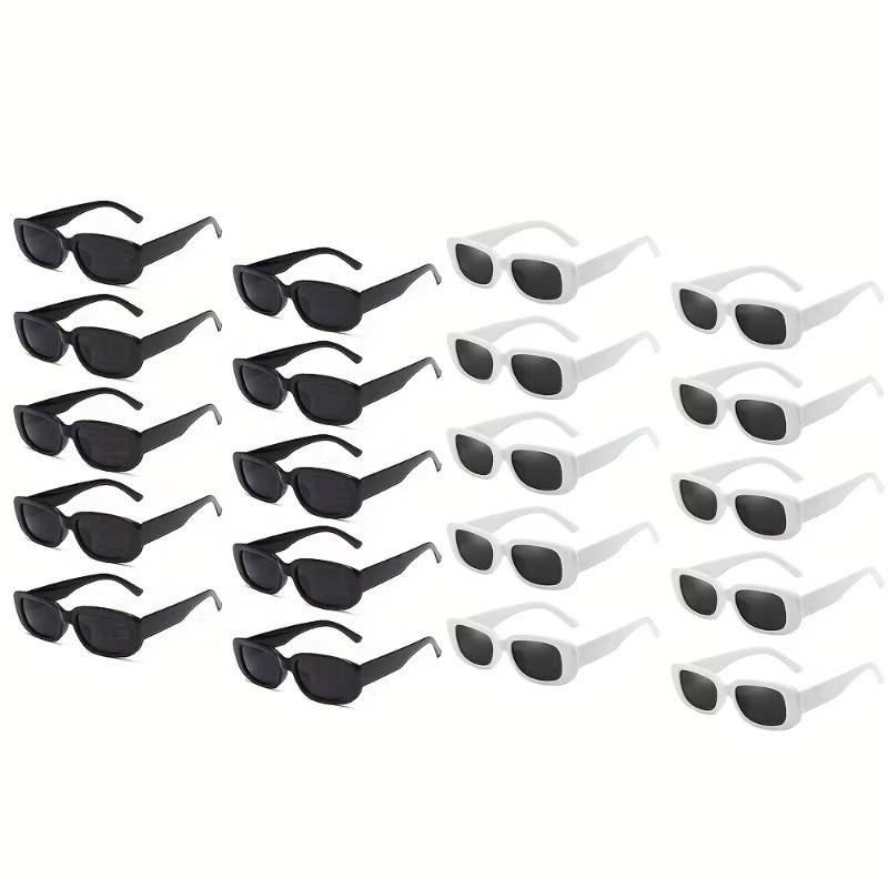 DIXSG Korrektionsbrille, rechteckig, Vollrand, Schwarz, Damen, Kunststoff - Bild 4