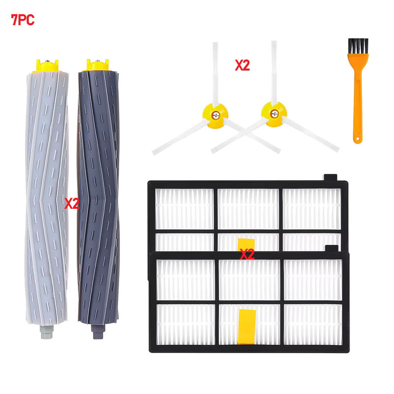 iRobot Roomba Zubehör Set mit Roller-Seitenbürste und HEPA-Filter für 800 und 900 Serie in Multicolour - Bild 3