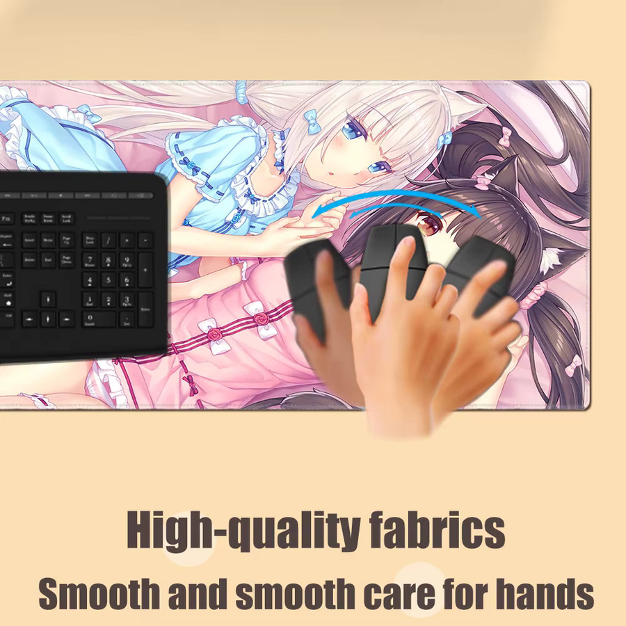 Mousepad XXL Home HD Nekopara Schreibtischmatte von HYBXAXC in Multicolour - Bild 4
