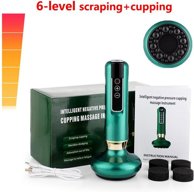 Hailicare Schröpf-Massager, Grün, Unisex - Bild 1