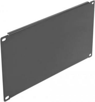 Delock 66665 Netzwerkschrank-Blindabdeckung für 19 Zoll, 4 HE, Schwarz - Bild 1