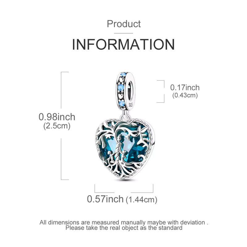 MULA Charm Baum des Lebens, 925 Silber, Damen - Bild 2